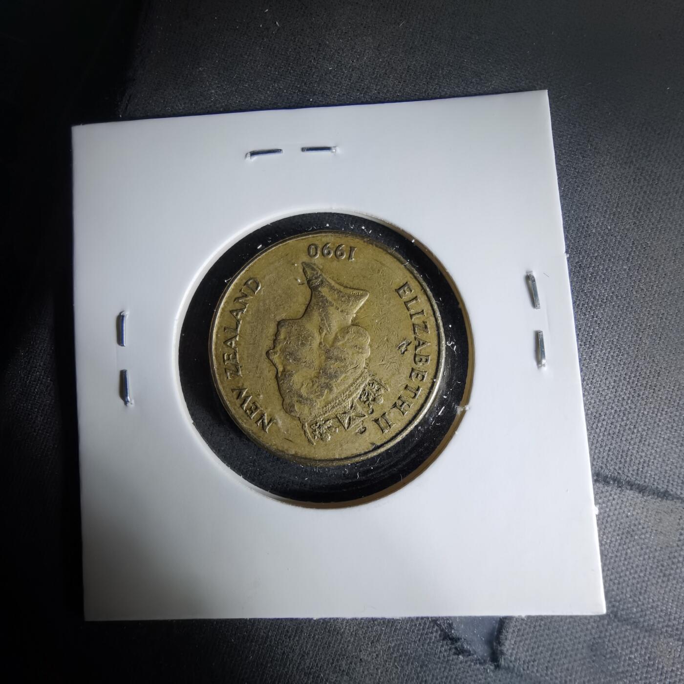 沼泽如烟--第1041场 新西兰1990年一元