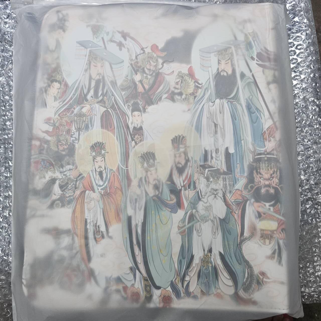 龙虎卡牌-八一场（满200元包邮，无佣金，每周六结拍，欢迎送拍） 【卡册】焱卡文化 彫仙列仙卷主题九宫拉链卡册 (无卡页)