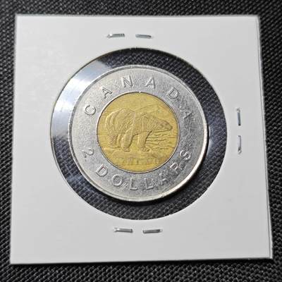 KK钱币收藏小铺  第417期 2月预留时间 周末发货 1996加拿大2元 