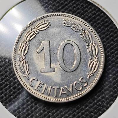 KK钱币收藏小铺  第417期 2月预留时间 周末发货 1968厄瓜多尔10分