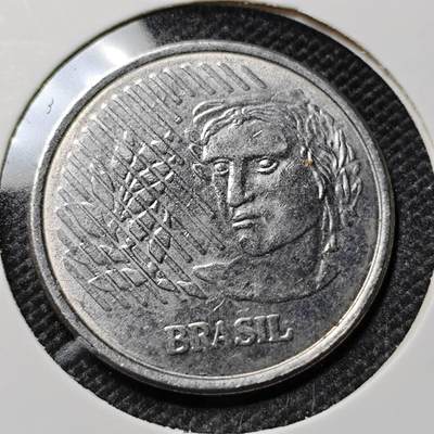 KK钱币收藏小铺  第417期 2月预留时间 周末发货 1994巴西1瑞尔
