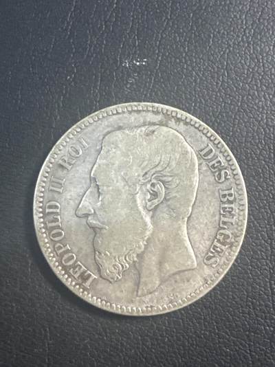 ❤️【币观天下】❤️ 第347期钱币拍卖场- 2026.4.3周五晚上6点半场 长期征集拍品  - 比利时1867年利奥波德二世2法郎银币