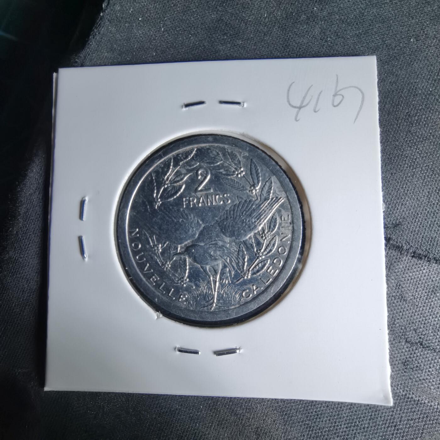 沼泽如烟--第1041场 法属新喀里多尼亚1991年2法郎