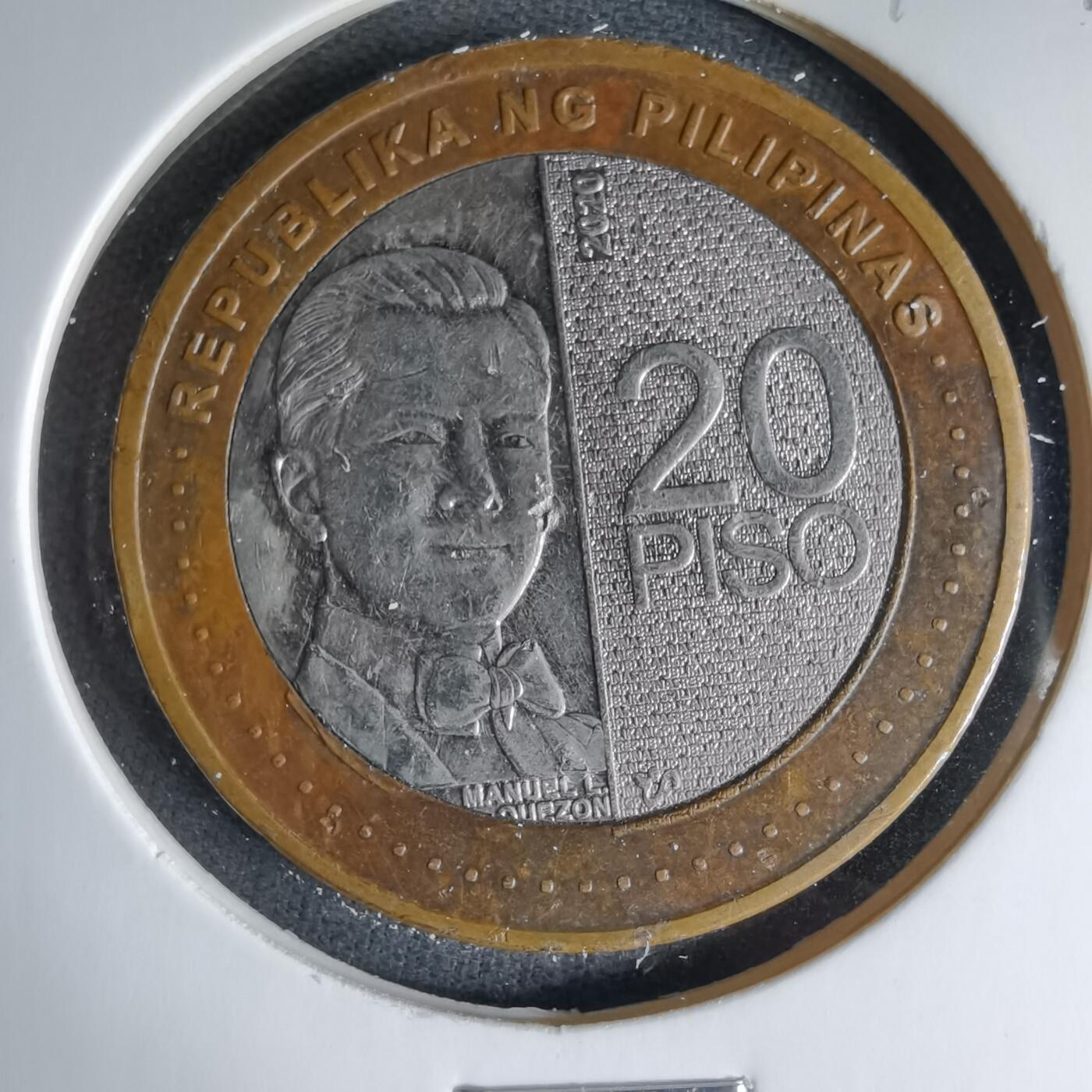 沼泽如烟--第1041场 菲律宾2020年20比索