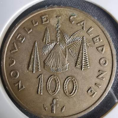 沼泽如烟--第1041场 - 法属新喀里多尼亚1994年100法郎