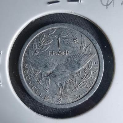 沼泽如烟--第1041场 - 法属新喀里多尼亚1977年1法郎