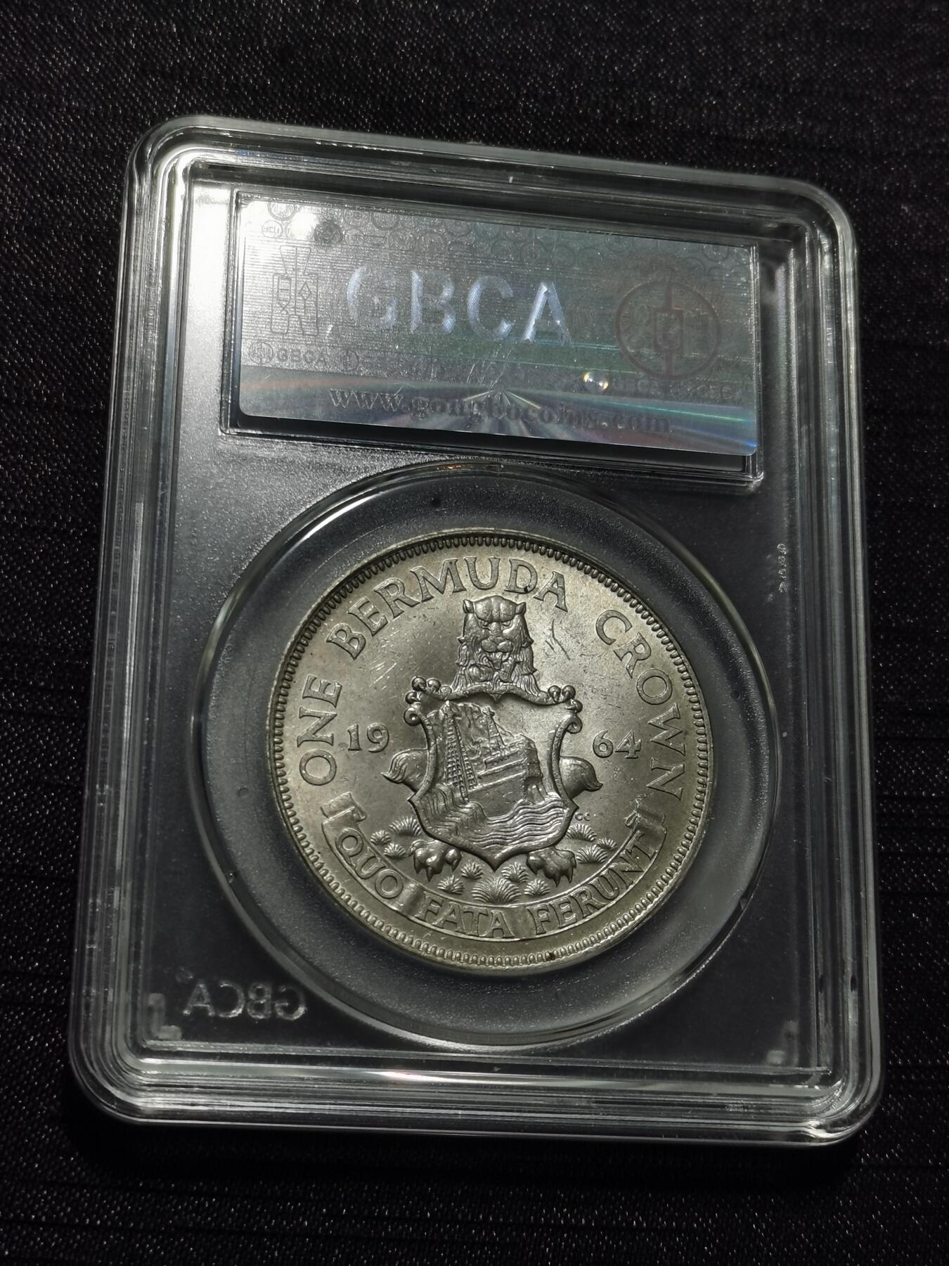 天下钱庄专场欢迎参拍 英属百慕大群岛女王银币