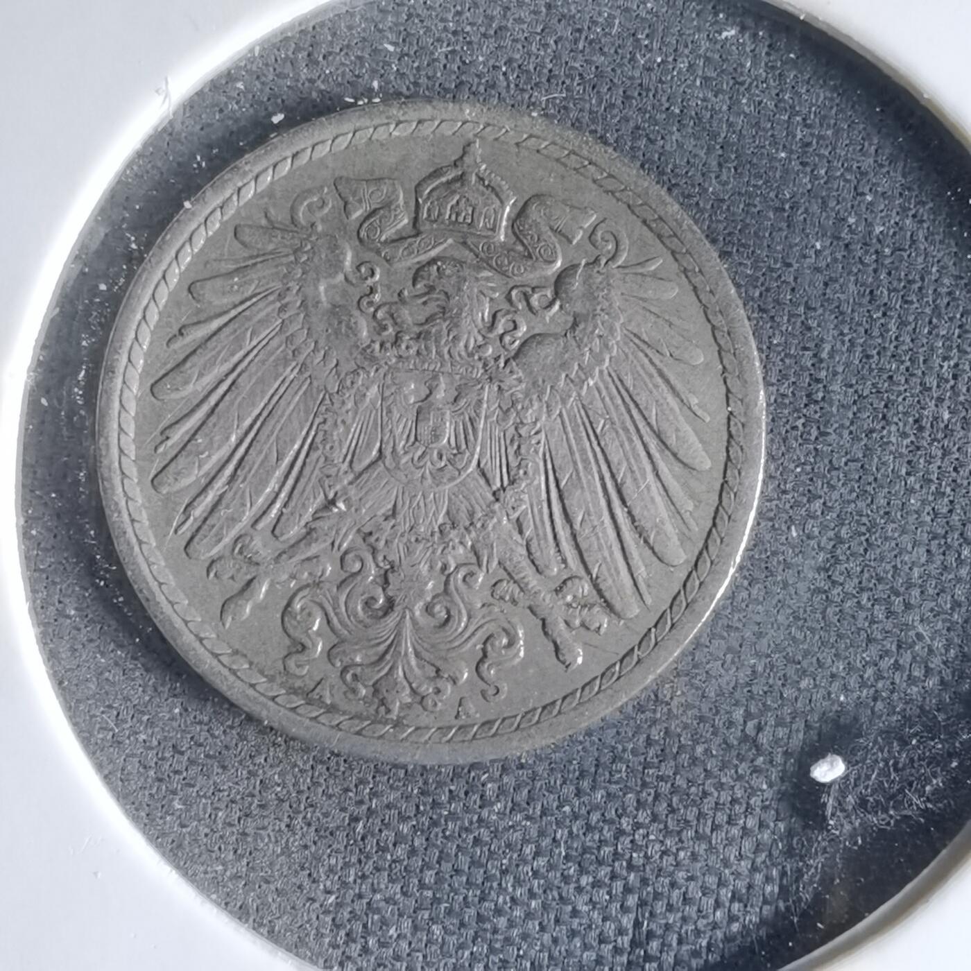 沼泽如烟--第1041场 德国1899年5芬尼