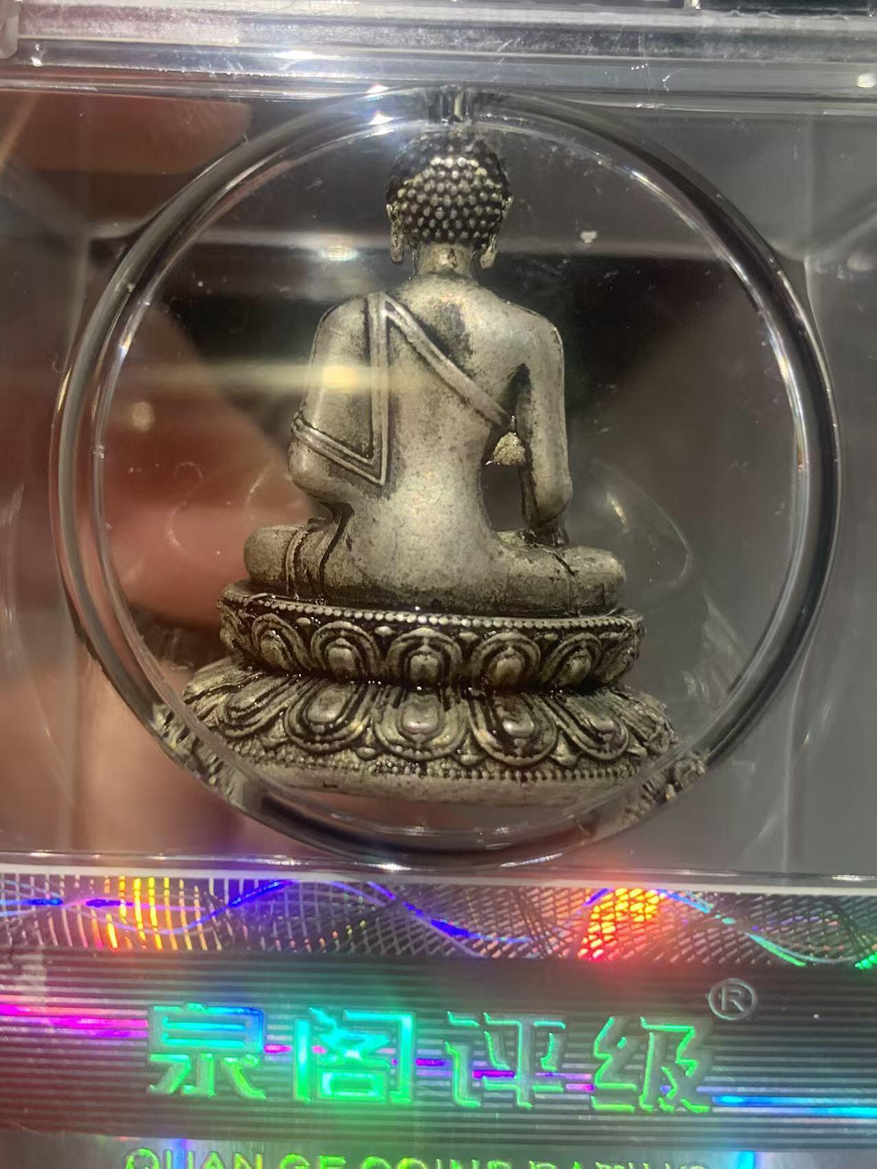 释迦摩尼佛银摆件