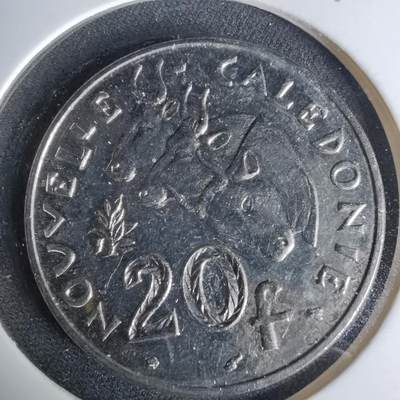 沼泽如烟--第1041场 - 法属新喀里多尼亚1999年20法郎