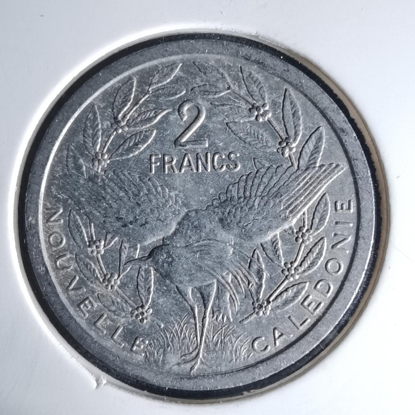 沼泽如烟--第1041场 法属新喀里多尼亚1983年2法郎