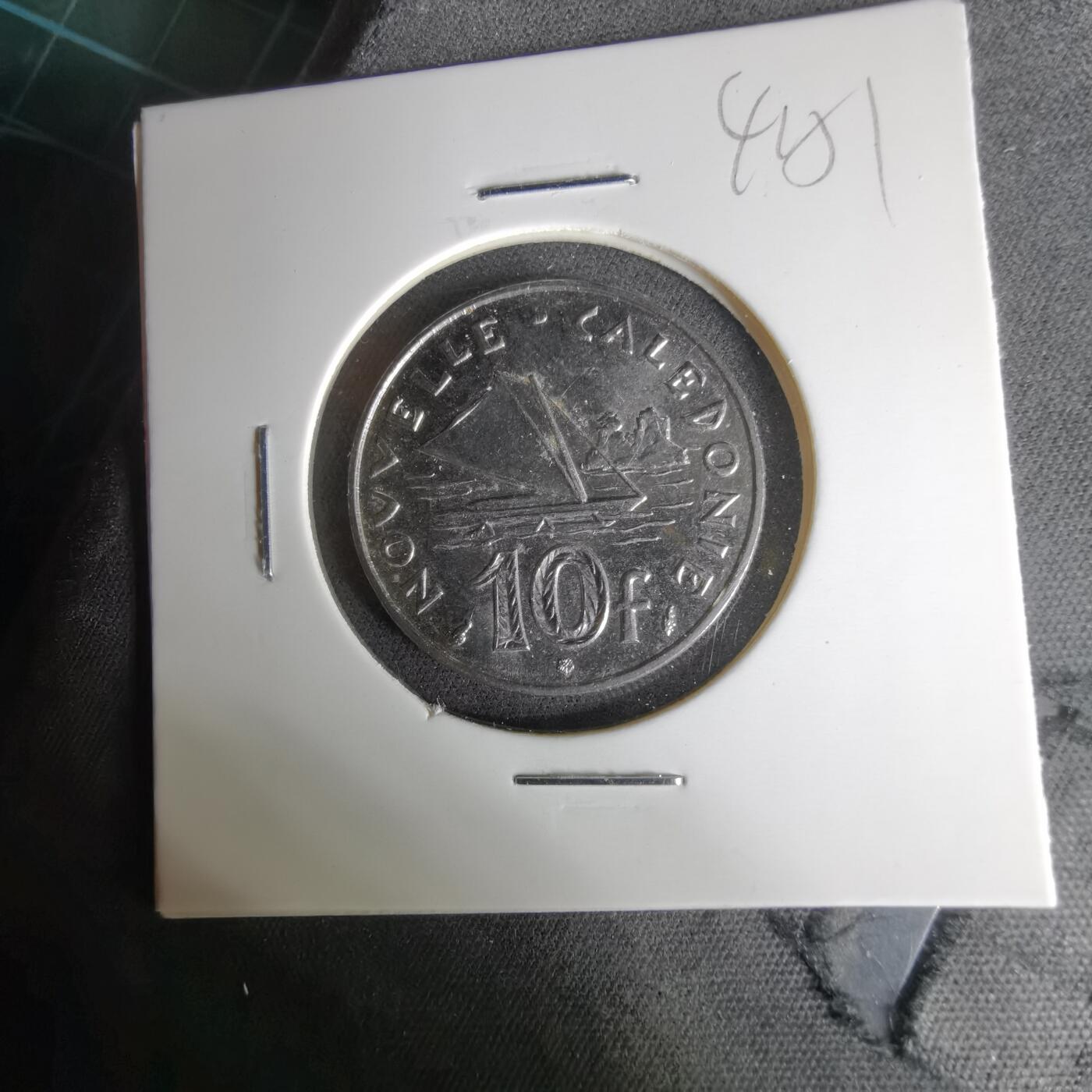 沼泽如烟--第1041场 法属新喀里多尼亚1991年10法郎