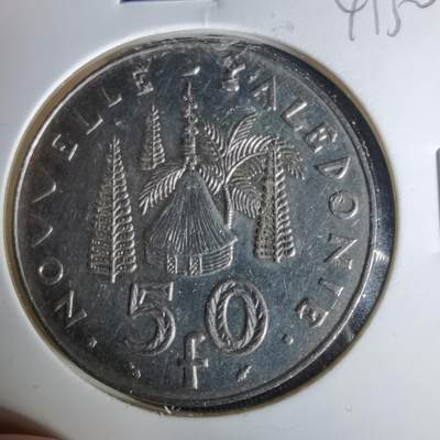 沼泽如烟--第1041场 - 法属新喀里多尼亚1987年50法郎