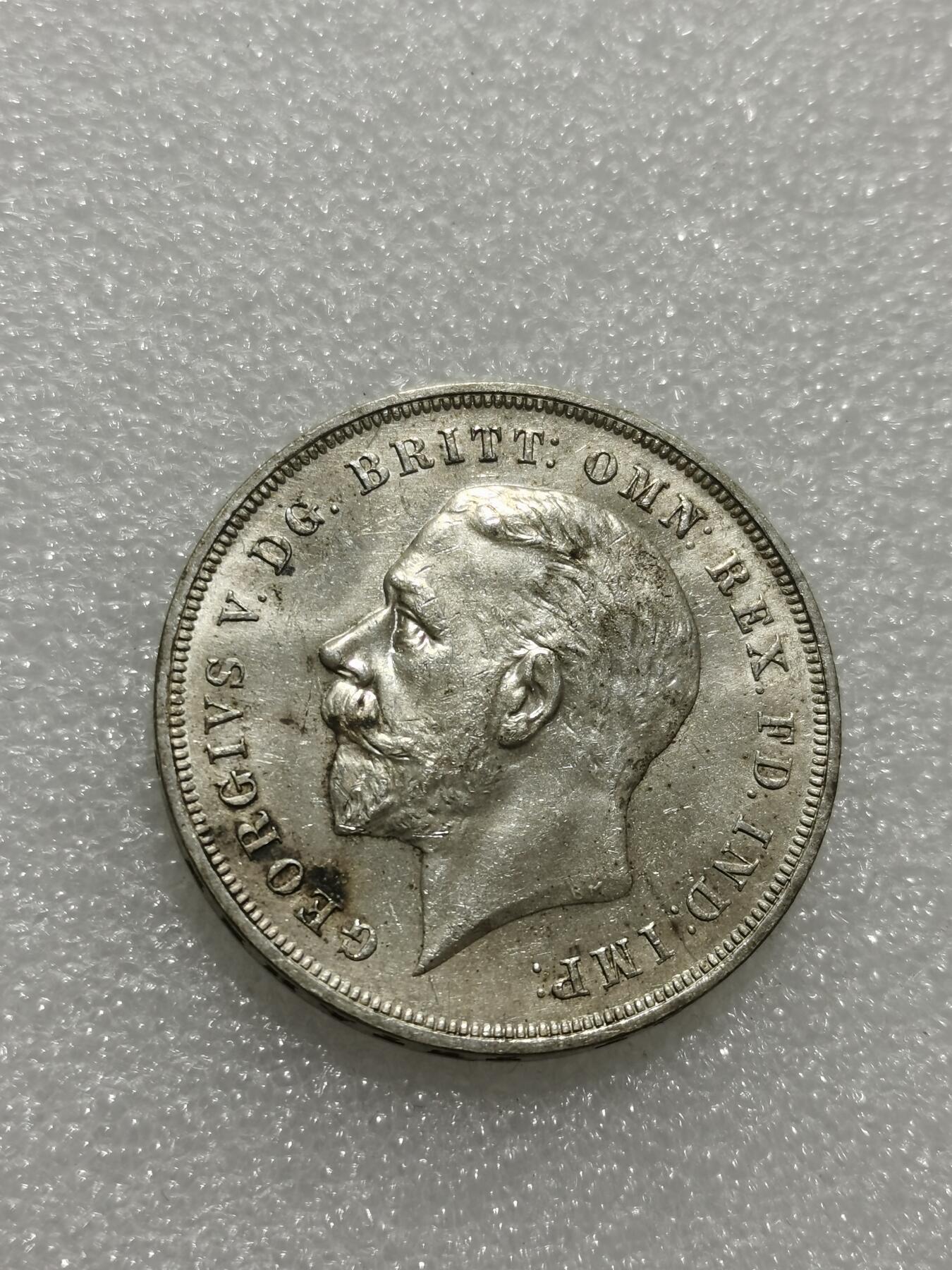 天下钱庄专场欢迎参拍 英国乔治五世木马剑银币