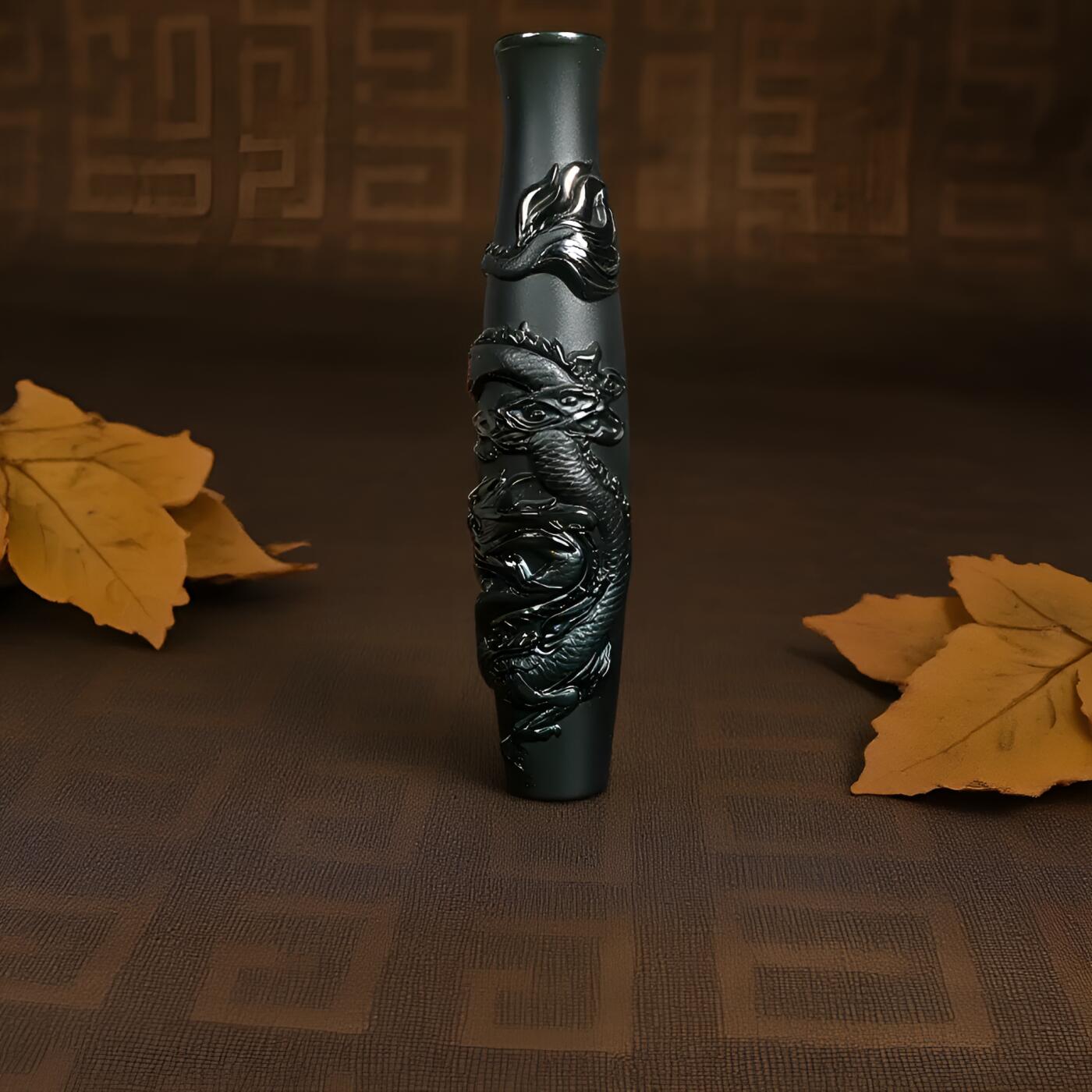 碧月说宝 君子怀瑾·当代和田玉清风专场（七） 青玉龙烟嘴