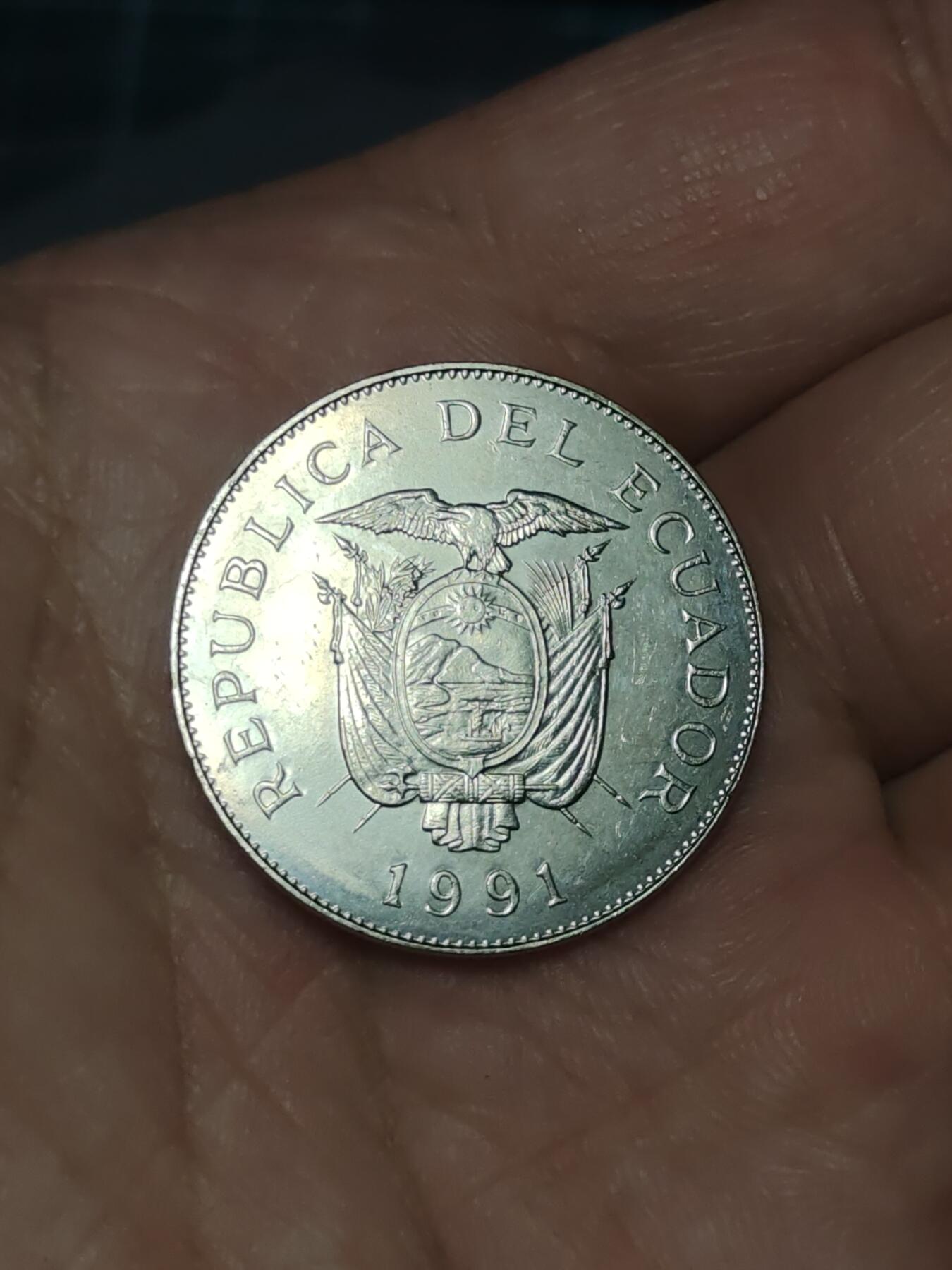 2026年第三十九场(总第二百零八场）外国好品散币场(免佣金) 好品–厄瓜多尔🇪🇨1991年50苏克雷