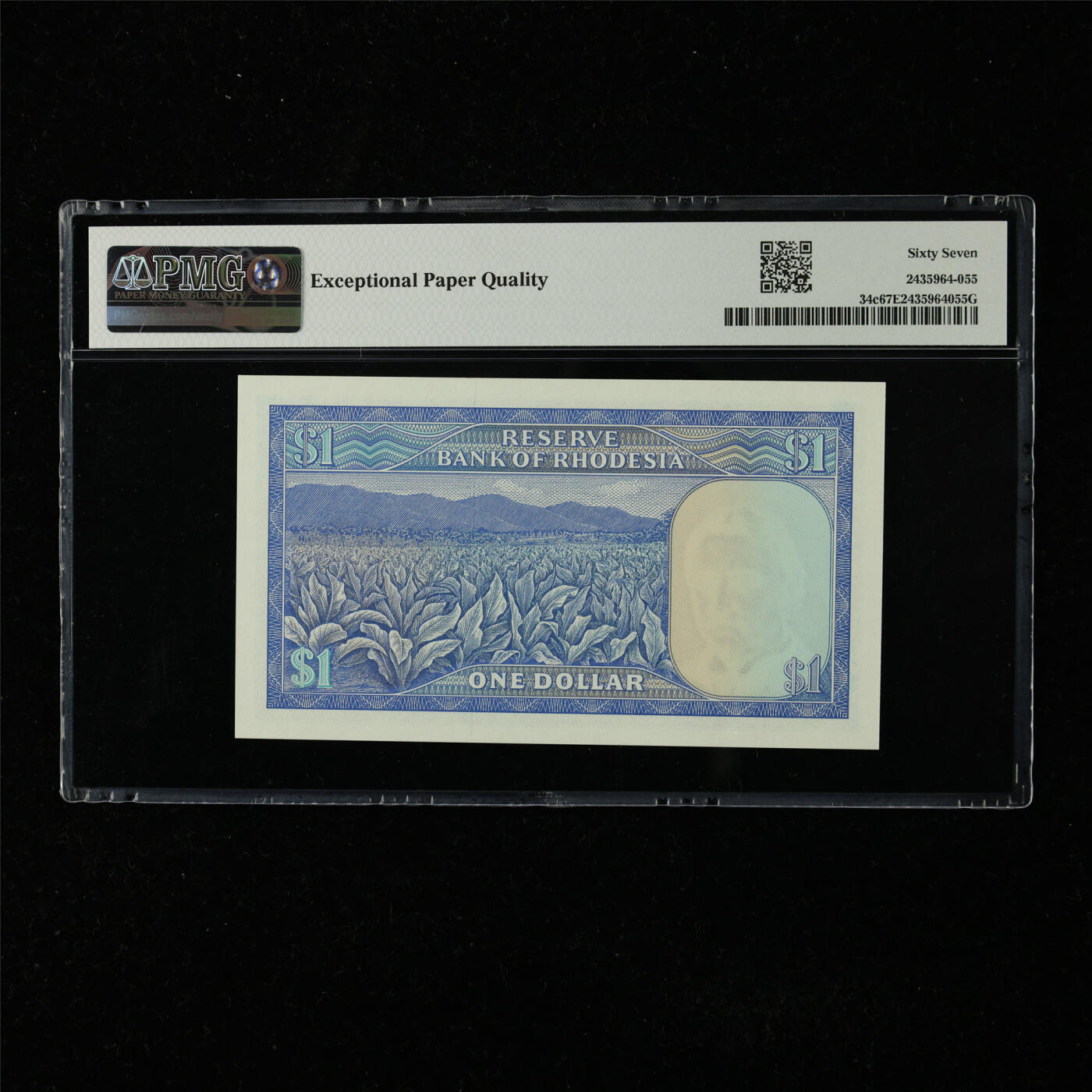 【亘邦集藏】第225期拍卖 1978年 罗德西亚1元 PMG 67EPQ L/101 664829