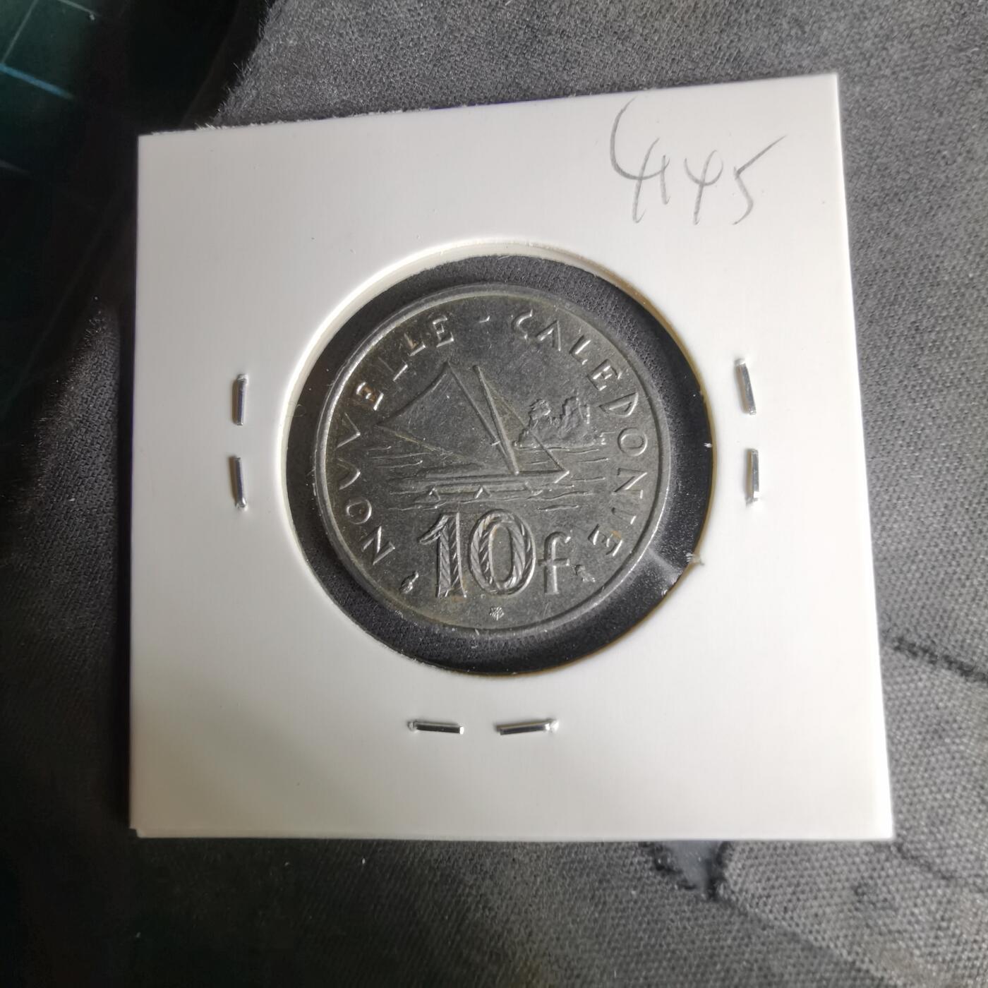 沼泽如烟--第1041场 法属新喀里多尼亚1970年10法郎