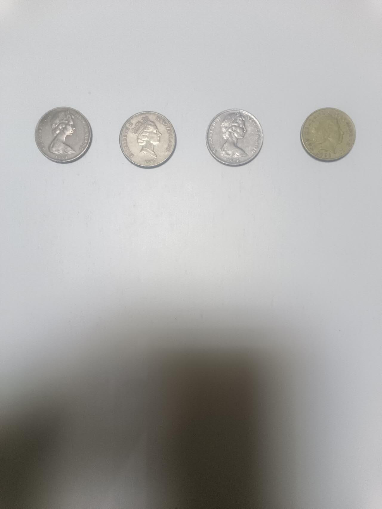 【20260405】非全新纸币和硬币第353场 新西兰4枚硬币