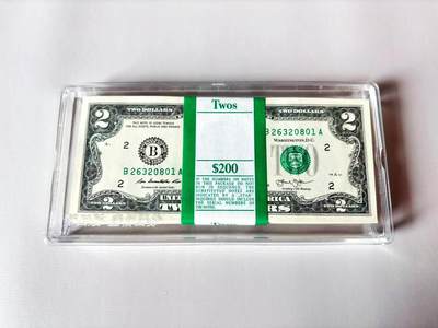 【Blue Auction】世界纸币精拍第803期——18级TOP拍卖/信誉/品质/专业/高效💫 - 【一刀 含888豹子号】美国 2009年2美金 全新UNC