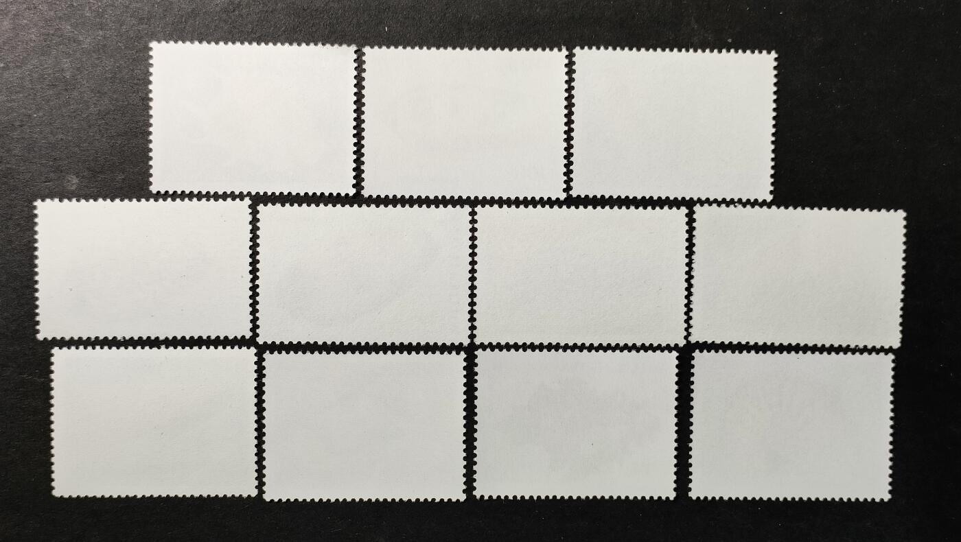 ↓君缘收藏779期☞钱币邮品↓无佣金、可寄存、满30元包邮  法属瓦利斯和富图纳群岛邮票，1982-87年海螺贝壳邮票11枚