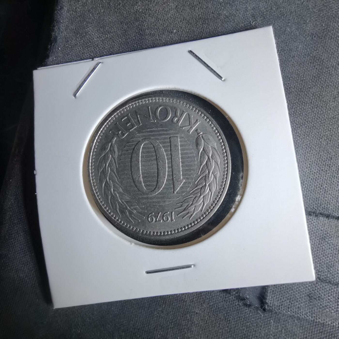 沼泽如烟--第1043场 丹麦1979年10克朗