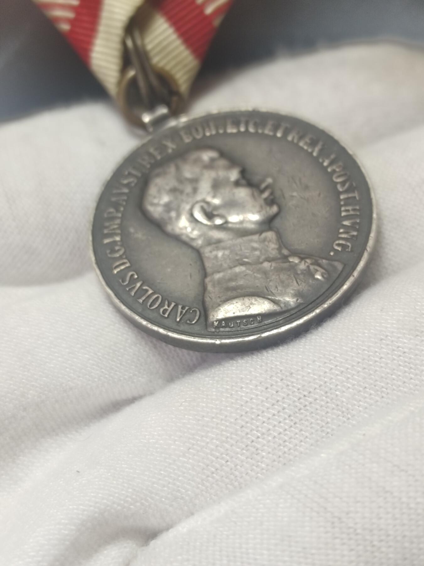 奥匈帝国银级勇敢奖章