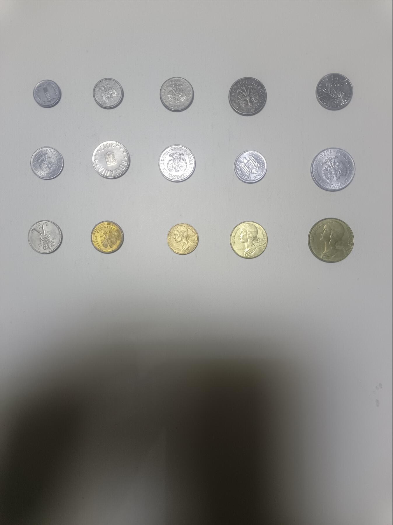 【20260405】非全新纸币和硬币第353场 欧洲国家15枚硬币