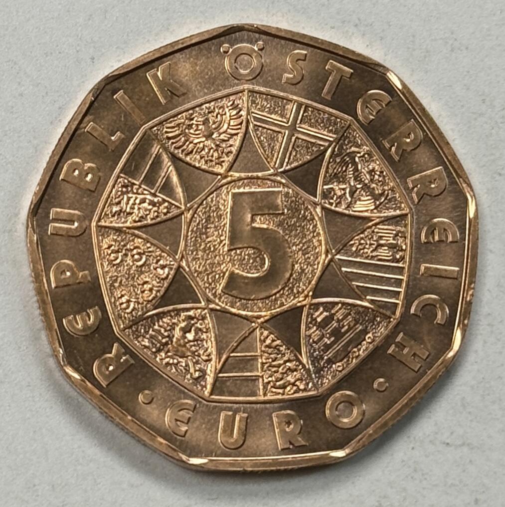 S&S Numismatic世界钱币-拍卖 第125期  奥地利2025年 2025年 第48届世界高山滑雪锦标赛在奥地利萨尔巴赫举行 5欧元纪念铜币