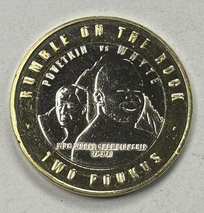 S&S Numismatic世界钱币-拍卖 第125期  - 直布罗陀2021年 世界拳击理事会冠军赛 2英镑双色纪念币