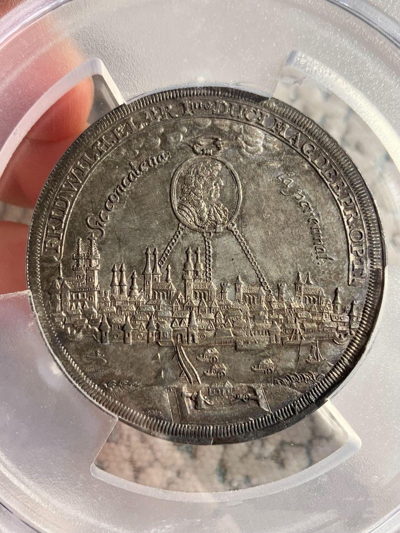1681-IE "Thaler" Brockman-240 Magdeburg