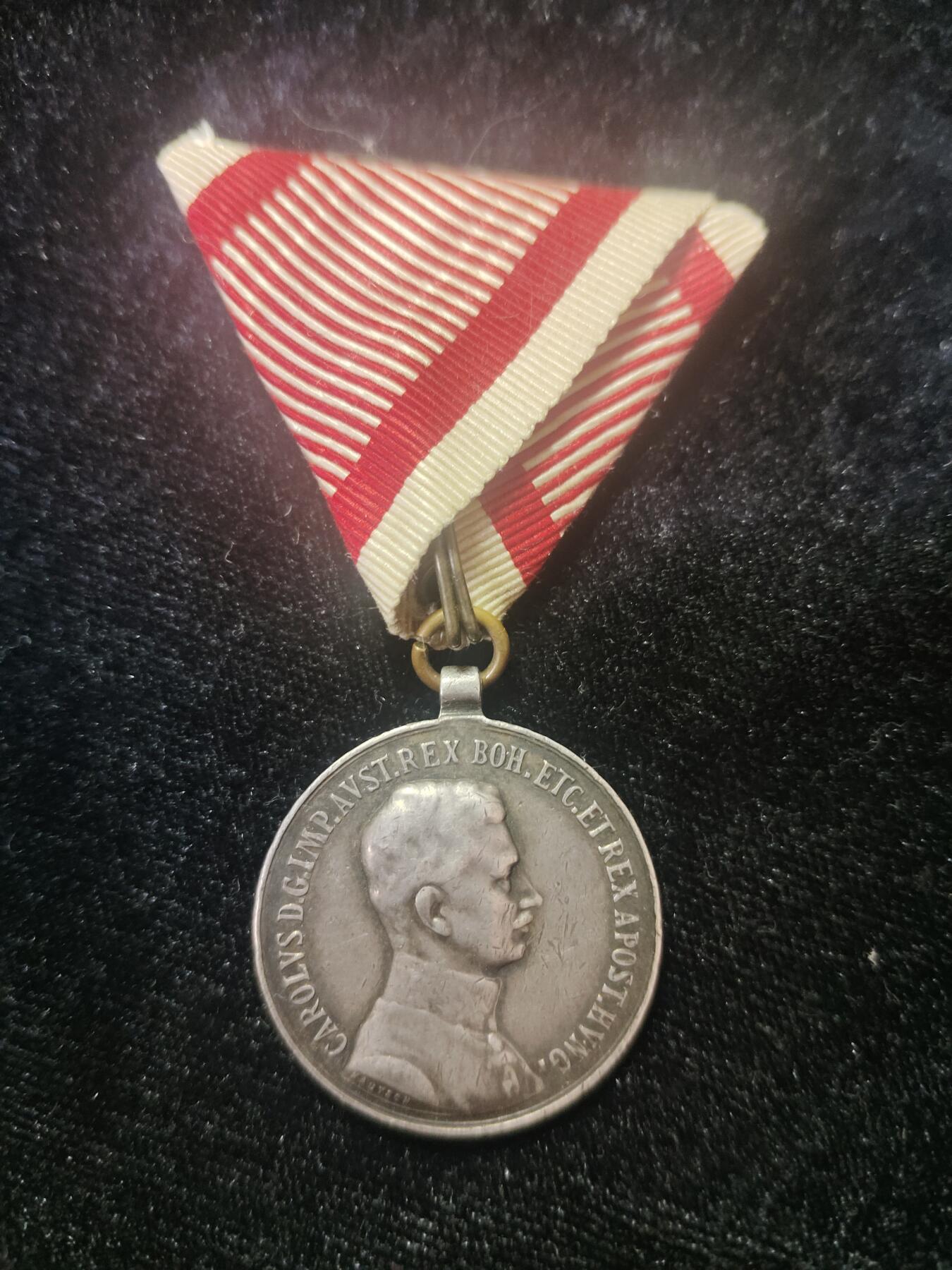 奥匈帝国银级勇敢奖章