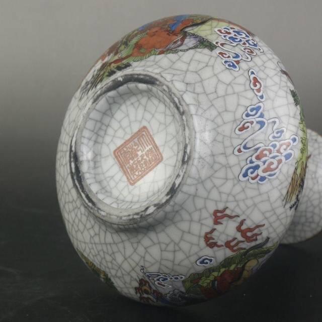 十八罗汉扁花对瓶