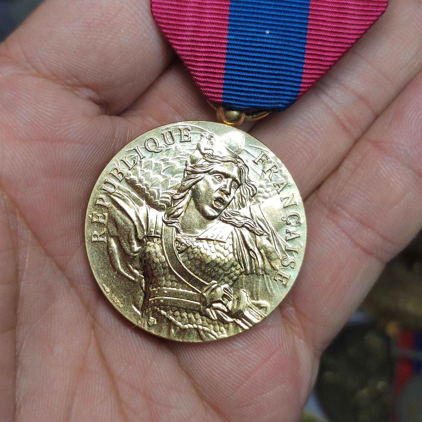 PCAI钱币  3-796 纪念章 钱币小专场 法国金级服役