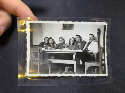 云宸嘉赏-勋臻佳藏四月精品甄选场次（低佣 一元一手） - 德意志第三帝国 国防军合影 柯达 Velox 相纸