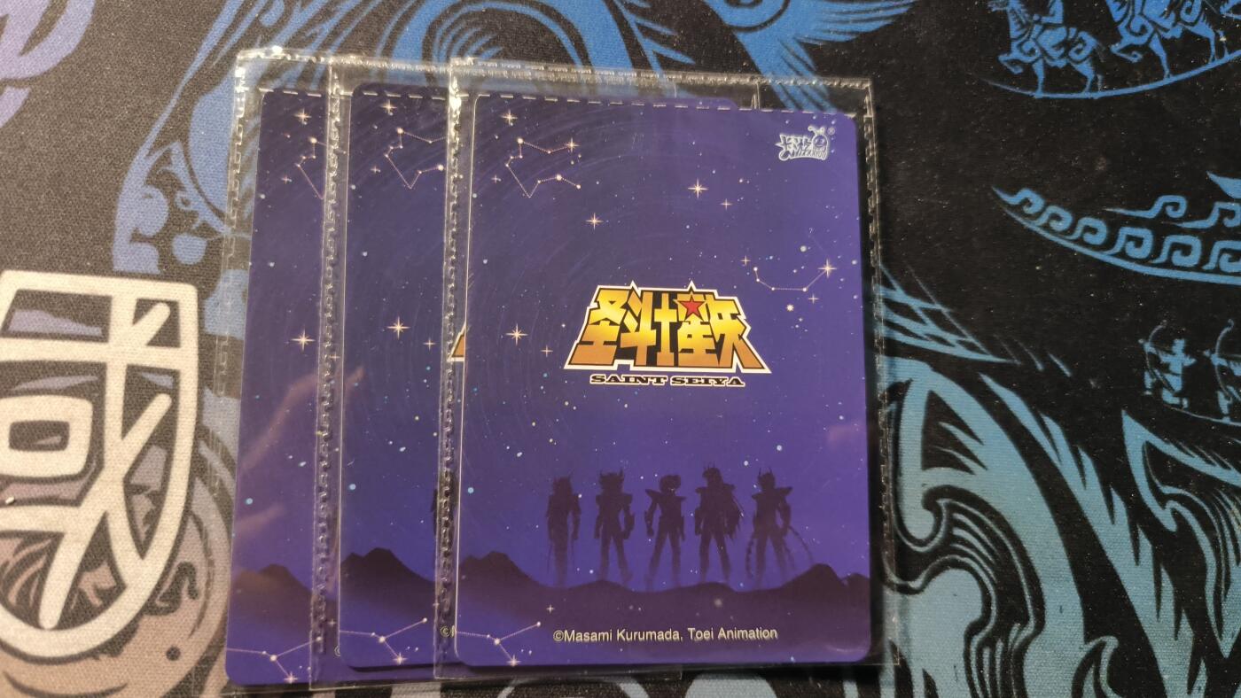 霸总卡牌第四期 卡游圣斗士PR×3