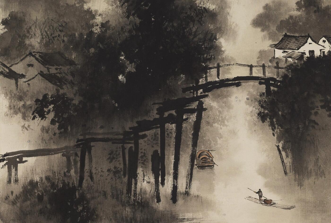 碧月说宝 近现代书画专场（七） 黄幻吾 渔归图