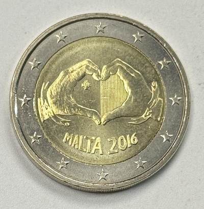 S&S Numismatic世界钱币-拍卖 第125期  - 马耳他2016年 爱心 2欧元双色纪念币