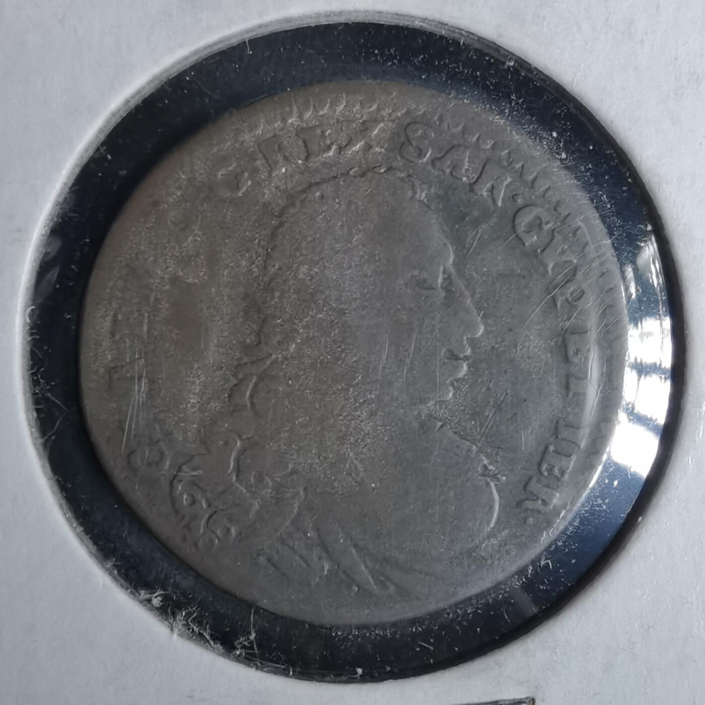 沼泽如烟--第1043场 1733年老铜币