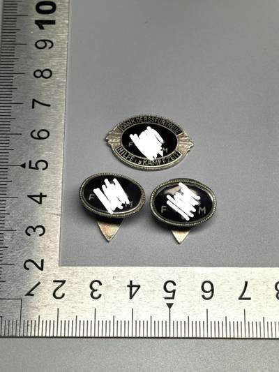 小驴勋章奖章收藏4月4日周六晚六点拍卖（珍爱和平，收藏战争，铭记历史，勿忘国耻，忠党爱国。有偿代拍，送拍规则在简介最后，参拍须阅读规则后再参拍，关系到运费包装发货时效真假辨别等关键信息，拍卖时不再发原图，看大图店主微信码在拍卖店铺介绍里） - 现代工艺品 SS支持成员袖口、徽章 非原品