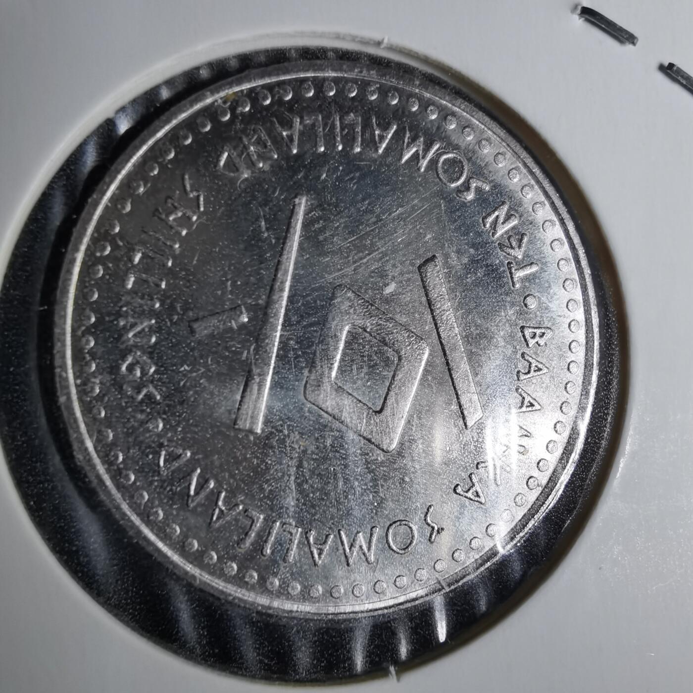 沼泽如烟--第1043场 索马里兰2006年10先令