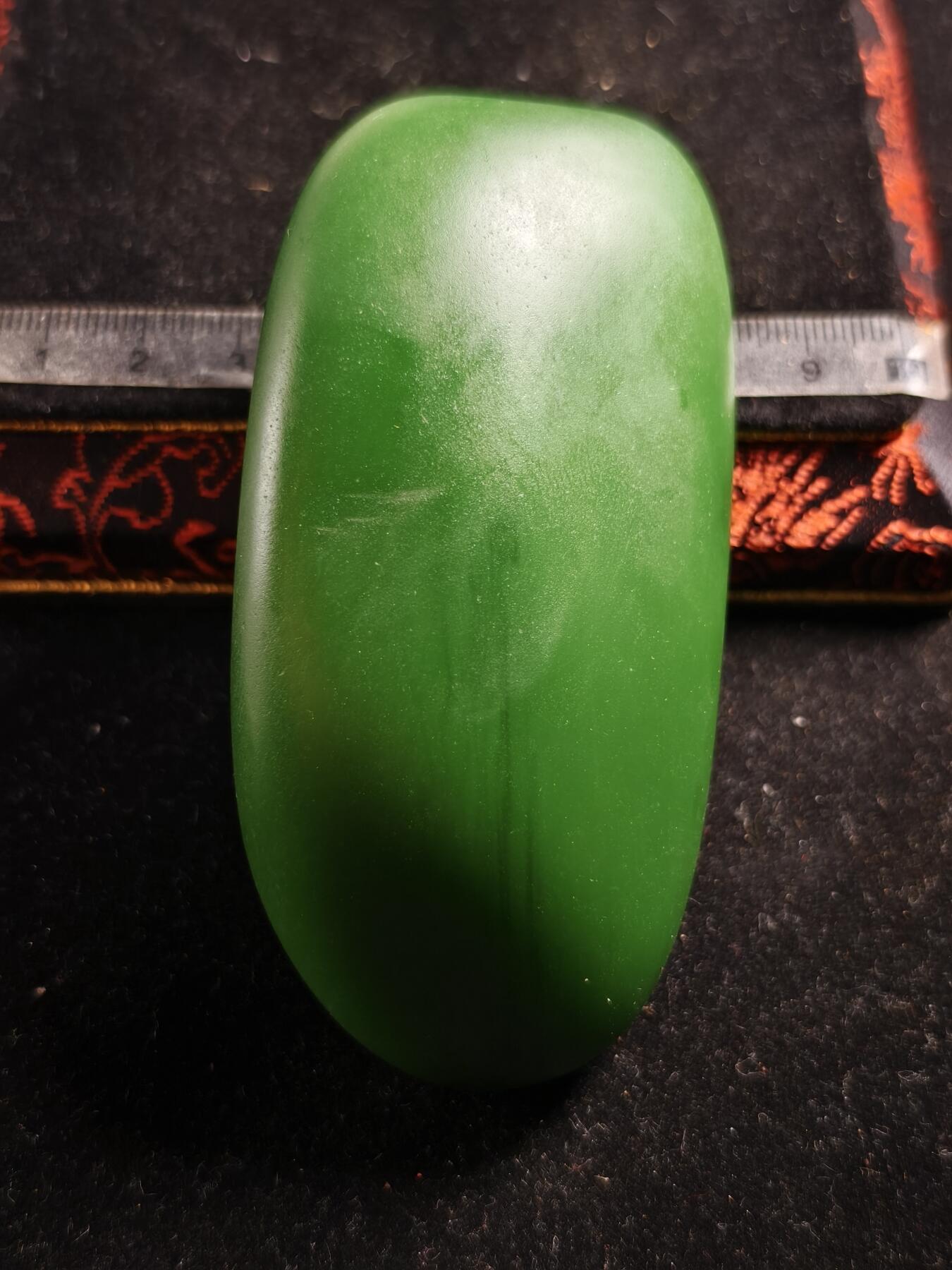 124期新疆红钱粟特钱币丝路钱币专场 琉璃手把件