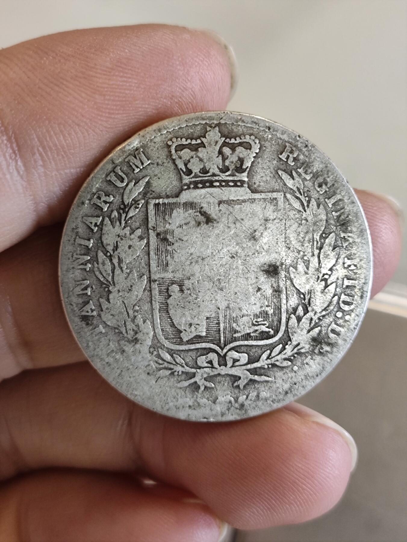 英国维多利亚青年版银币2枚一组