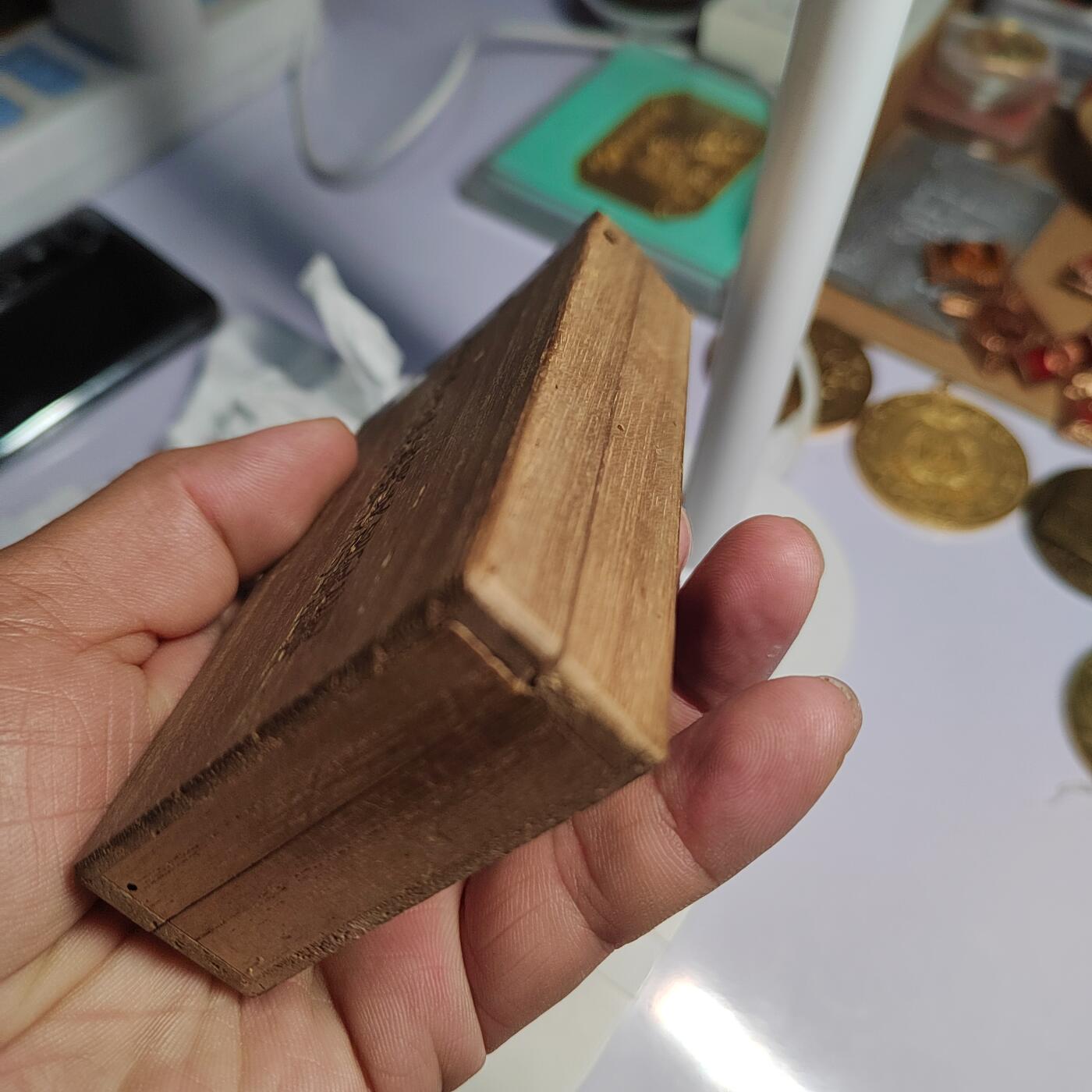 PCAI钱币  3-796 纪念章 钱币小专场 大正三九空盒，有损