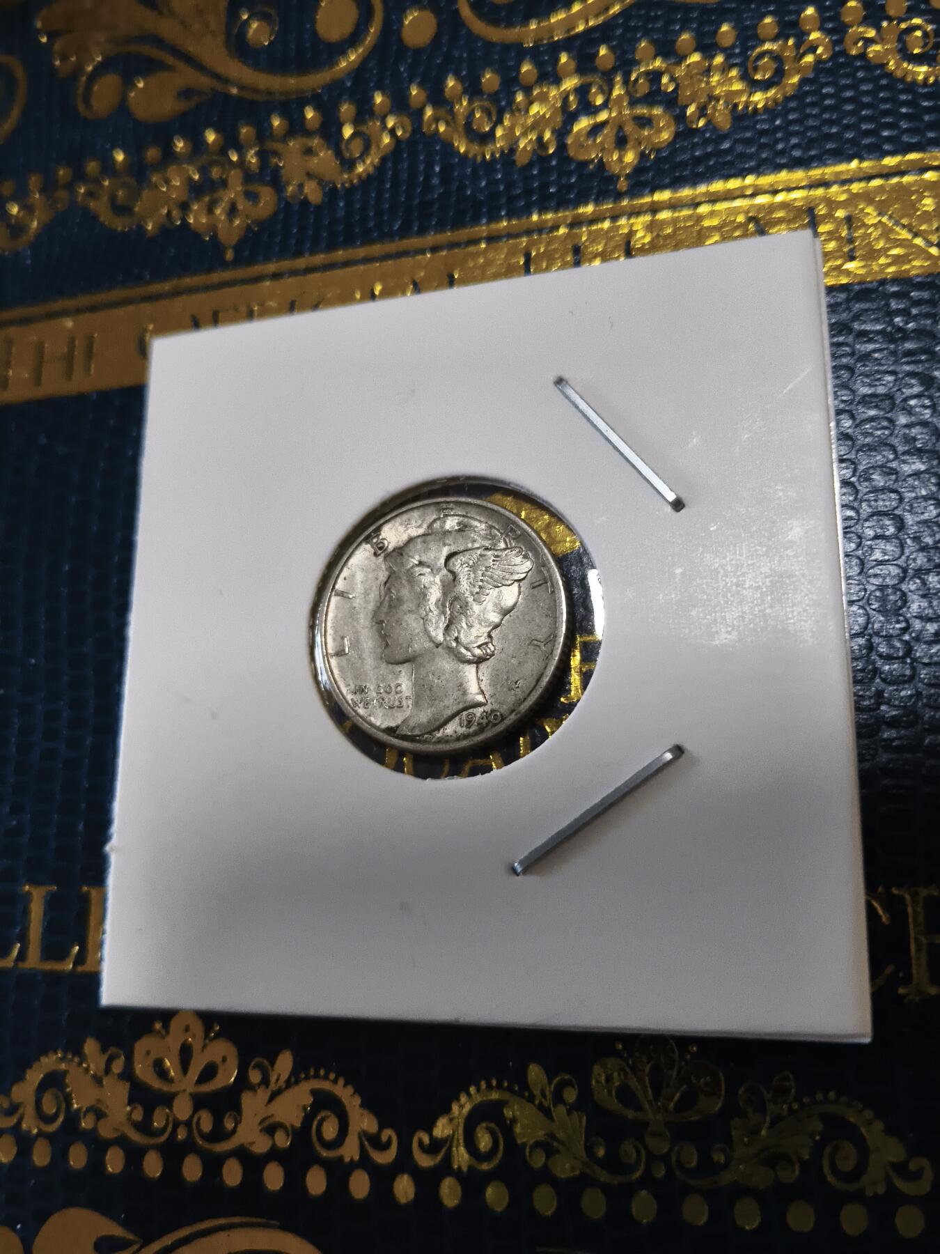 长老汇马年精选第十五场拍卖 1940美国小飞侠10分银币，2.5克900银