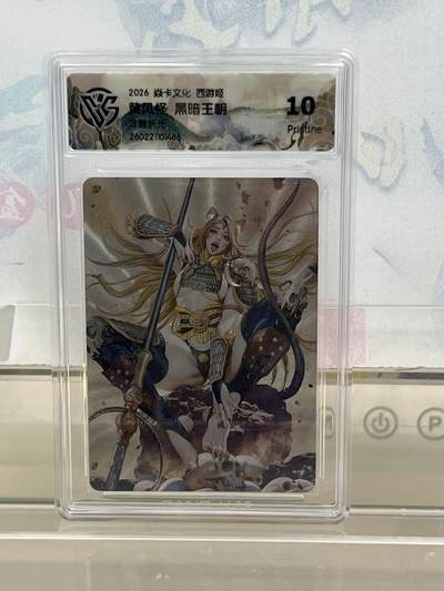 麦趣喜第四场 新品尝鲜专场 (4月2号周四晚上22点截拍，专注买家市场，福利拉满)  - 焱卡西游4 黄风怪 浮雕折光 10P