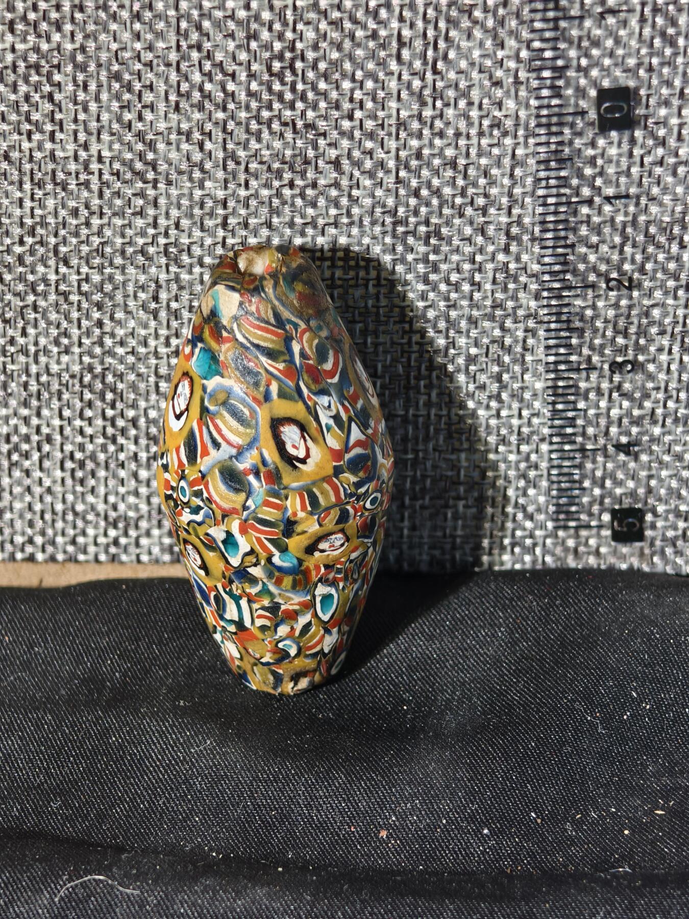 124期新疆红钱粟特钱币丝路钱币专场 琉璃珠子