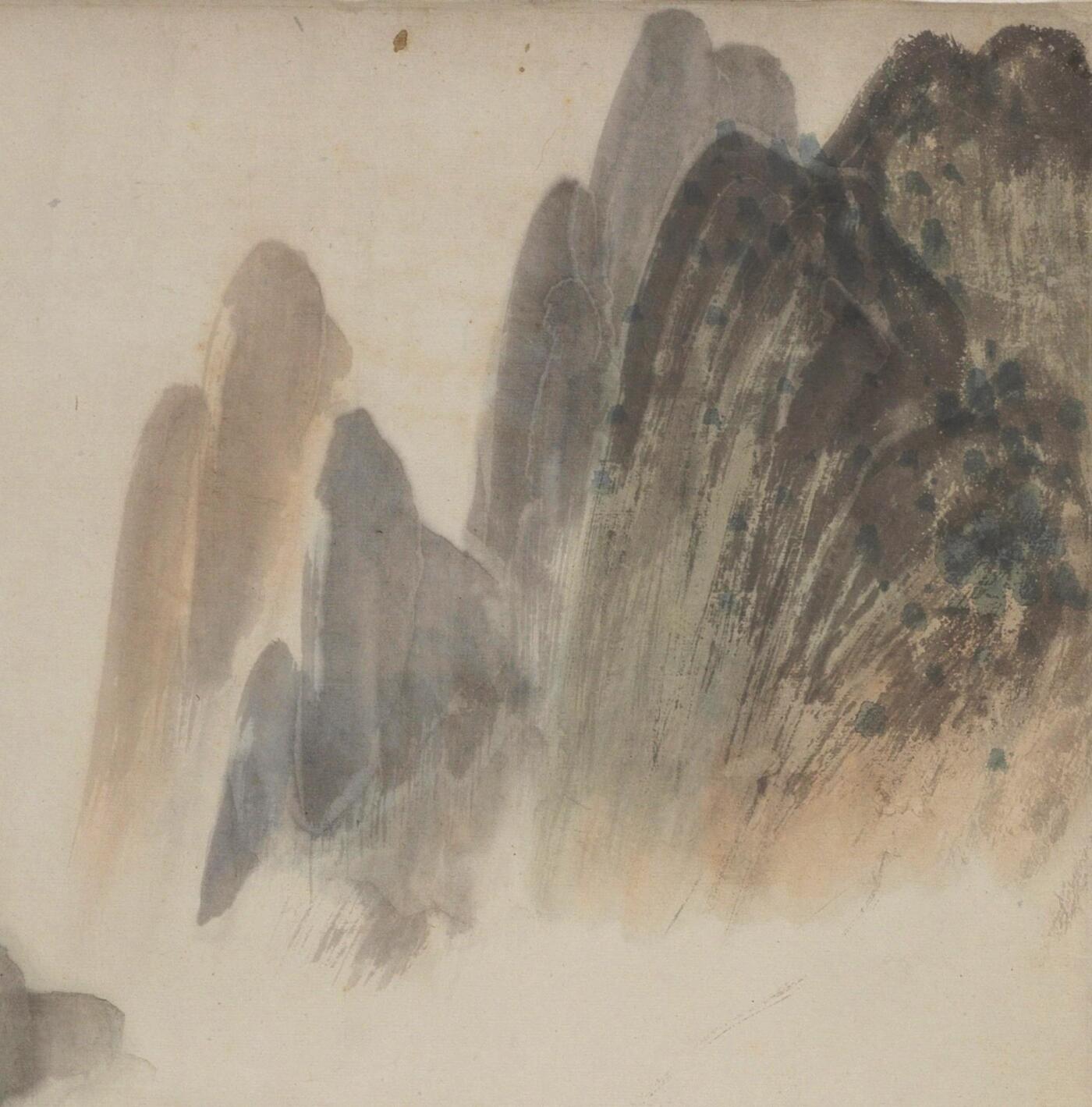 碧月说宝 近现代书画专场（七） 胡爽庵 双狮