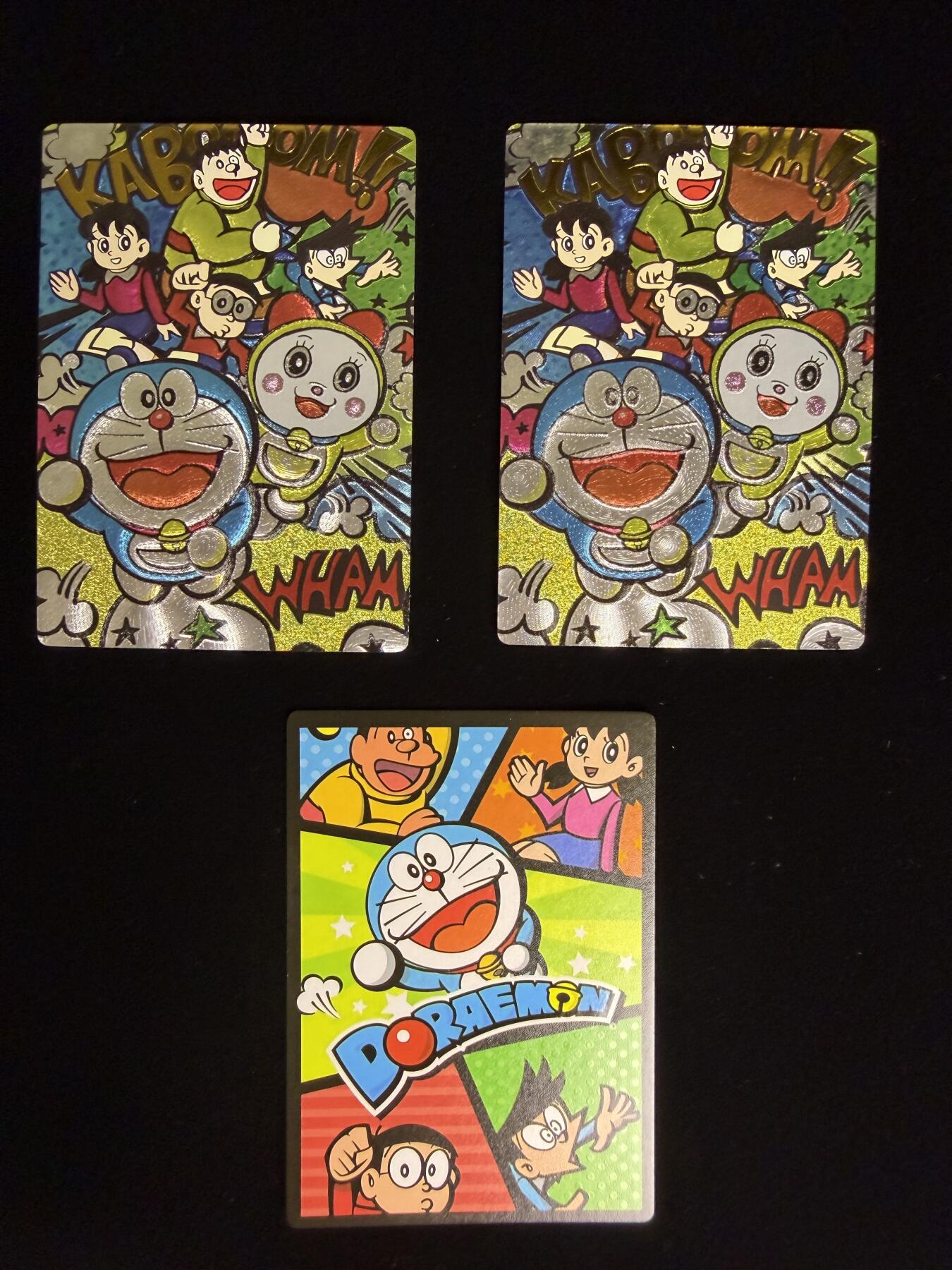 奇点卡牌限时专场 无佣金  所有卡牌独家赞助 部分卡牌支持多宫 流拍商品会循环上架 禁止小号扛价 拒绝套路 部分卡牌设有底价 大家放心拍！祝各位卡牌大佬名流身体健康！ 奇点卡牌 哆啦A梦粗闪X3