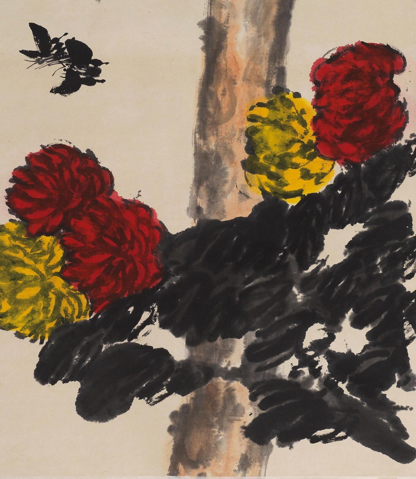 碧月说宝 近现代书画专场（六） 松菊犹存